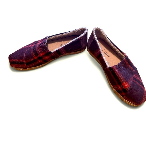Toms Alpargata lined plaid shoes - Picture 3 of 3